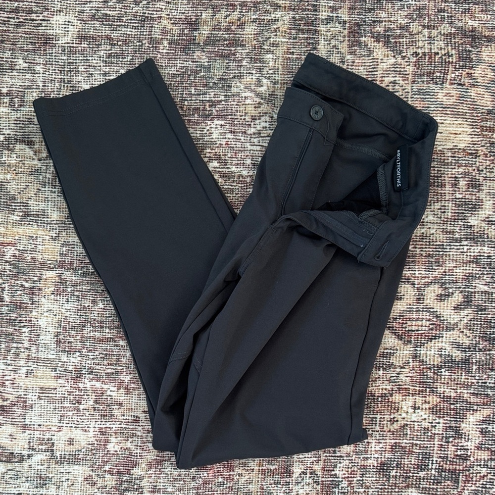 BYLT Basics Black Performance Dress Pants for Men